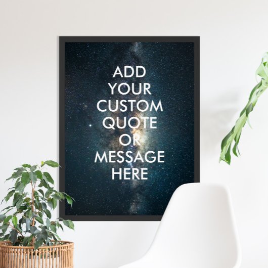 Poster Créez votre propre devis