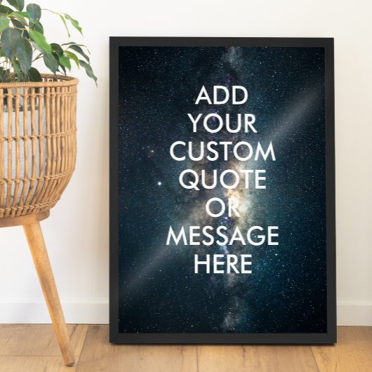 Poster Créez votre propre devis