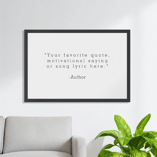 Poster Créez votre propre devis