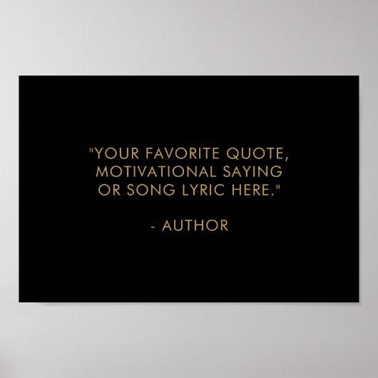 Poster Créez votre propre devis (Devant)