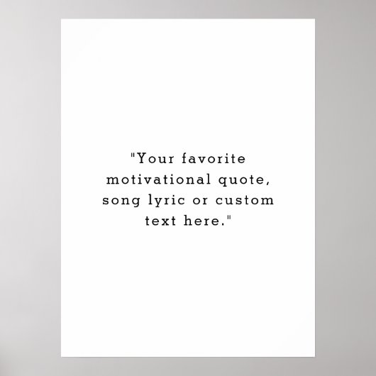 Poster Créez votre propre devis (Devant)