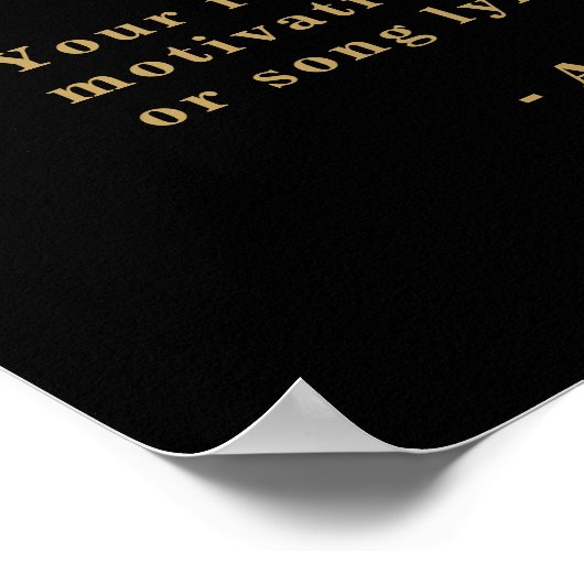 Poster Créez votre propre devis (Coin)