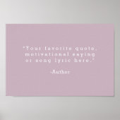 Poster Créez votre propre devis (Devant)