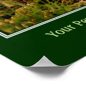 Poster Créez votre propre devis Baby Chipmunk Animal Art (Coin)