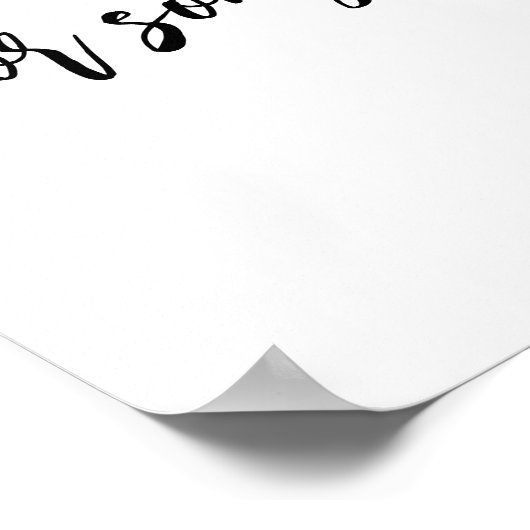 Poster Créez votre propre devis de calligraphie (Coin)