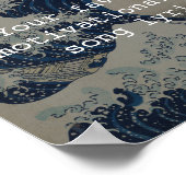 Poster Créez votre propre devis de grande vague (Coin)