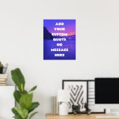 Poster Créez votre propre devis de motivation (Bureau à domicile)