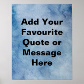 Poster Créez votre propre devis de motivation (Devant)