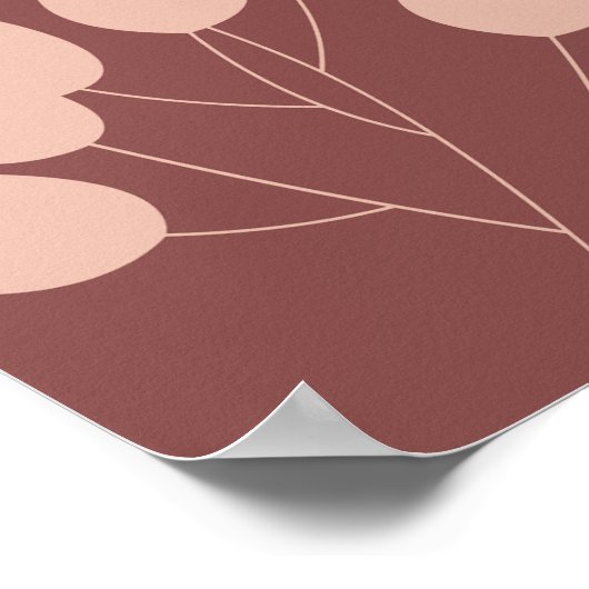 Poster Créez votre propre devis de motivation Abstraite B (Coin)