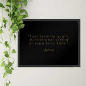 Poster Créez votre propre devis personnalisé