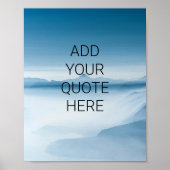 Poster Créez votre propre devis personnalisé (Devant)