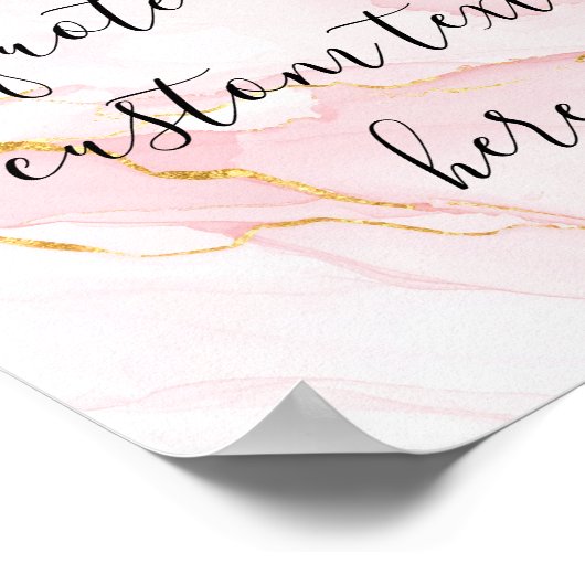 Poster Créez votre propre devis personnalisé de script él (Coin)