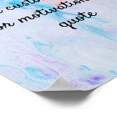 Poster Créez votre propre devis personnalisé - Marbre (Coin)