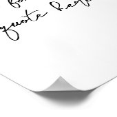 Poster Créez votre propre devis personnalisé Script éléga (Coin)