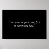 Poster Créez votre propre devis personnalisé simple et mo (Devant)