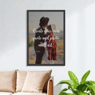 Poster Créez votre propre devis personnalisé sur l'affich