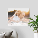 Poster Créez votre propre devis photo personnalisé<br><div class="desc">Créez votre propre poster de devis personnalisé avec l'une de vos photos préférées. Caractéristiques minimaliste typographie de machine à écrire.</div>