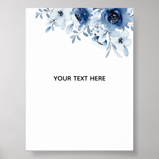 Poster Créez Votre Propre Floral (Devant)