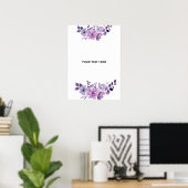 Poster Créez Votre Propre Floral (Bureau à domicile)
