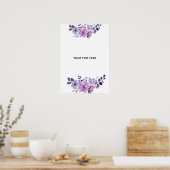 Poster Créez Votre Propre Floral (Cuisine)