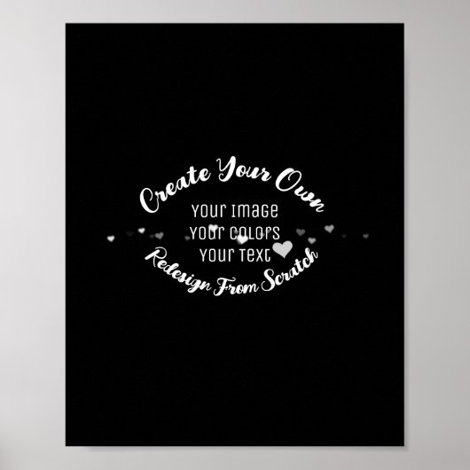 Poster Créez votre propre image personnalisée (Devant)