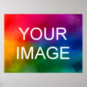 Poster Créez votre propre image photo image Motiv Design (Devant)
