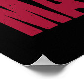 Poster Créez votre propre magie - Typographie Motivationn (Coin)