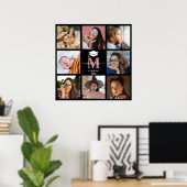 Poster Créez votre propre monographie de diplôme Collage  (Bureau à domicile)