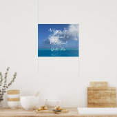 Poster Créez votre propre Océan Inspirant Motivationnel (Cuisine)