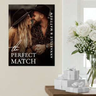 Poster Créez votre propre panneau photo de mariage