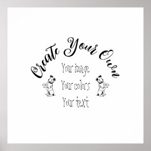 Poster Créez votre propre personnalisation