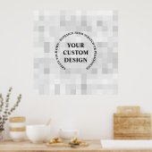 Poster Créez votre propre personnalisation (Cuisine)