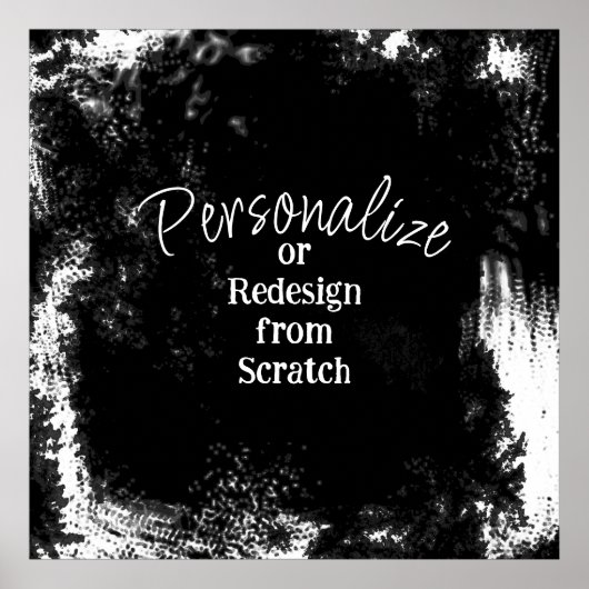 Poster Créez votre propre personnalisation (Devant)