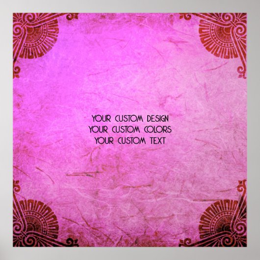 Poster Créez votre propre personnalisation personnalisée (Devant)