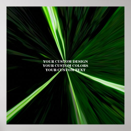 Poster Créez votre propre personnalisation personnalisée (Devant)