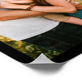 Poster Créez votre propre photo personnalisée et un devis (Coin)