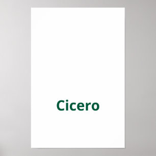Poster Créez votre propre sous-verre mat 12"x18"