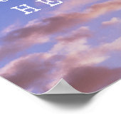 Poster Créez votre propre Sunset de devis personnalisé (Coin)