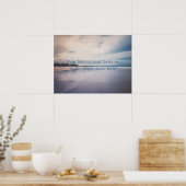 Poster Créez votre propre texte Inspiration Motivationnel (Cuisine)