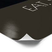 Poster Créez votre propre texte photo et votre nom (Coin)