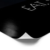 Poster Créez votre propre texte photo et votre nom (Coin)