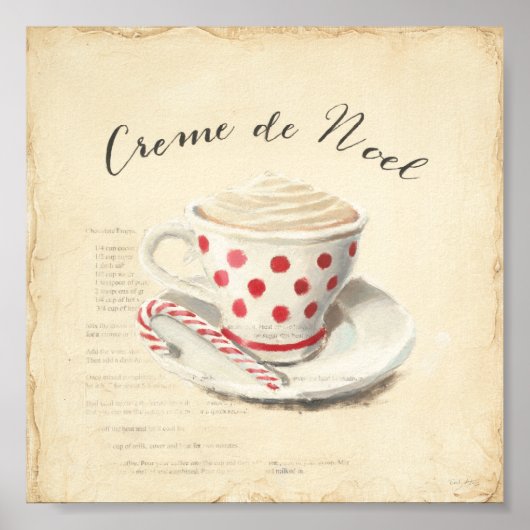 Poster Creme de Noel (Devant)