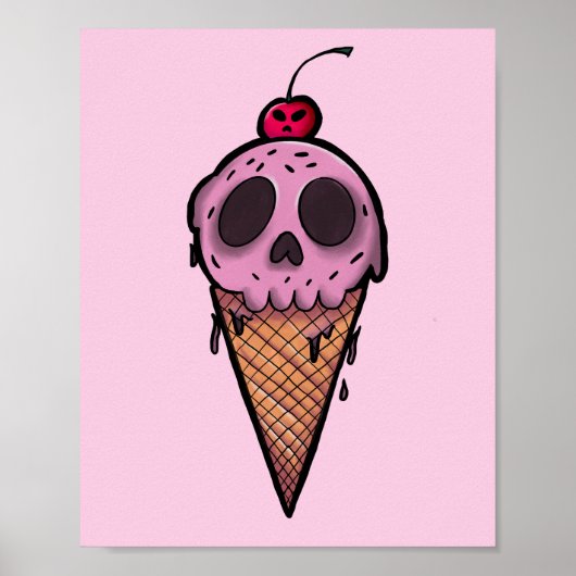 Poster Crème Épouvantable (Devant)