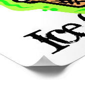 Poster Crème glacée (Coin)