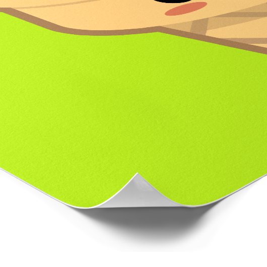 Poster Crème glacée (Coin)