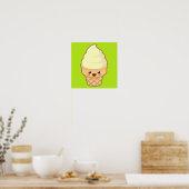 Poster Crème glacée (Cuisine)