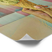 Poster Crème glacée au chocolat (Coin)