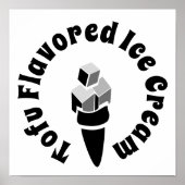 Poster Crème glacée au tofu (Devant)