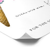 Poster Crème glacée - Combien de baisers nuptiale douche  (Coin)