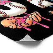 Poster Crème glacée de baseball j'avais 6 ans maintenant  (Coin)